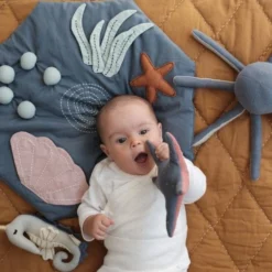 Doudou Hochet Etoile De Mer Fabelab® 20 Cm Coton Bio GOTS- Jouet Bio Scandinave -Jouets En Peluche Soldes hochet etoile de mer fabelab 20 cm coton bio gots jouet bio scandinave 3