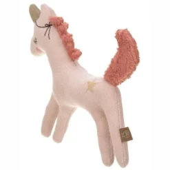 LÄSSIG Hochet Tricoté Avec Grelot More Magic Licorne Lässig® 24cm Coton Bio Lässig® - Doudous Et Hochets Bio -Jouets En Peluche Soldes hochet tricote avec grelot more magic licorne laessig 24cm coton bio laessig doudous et hochets bio 2