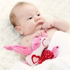 Jouet Doudou Hochet Sigikid® Papillon Rose Coton 17cm - Jouet Hochet écologiques -Jouets En Peluche Soldes jouet doudou hochet sigikid papillon rose coton 17cm jouet hochet ecologiques 2