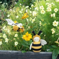 Jouets Bébé Culbuto Abeille Fabelab® 18 Cm Coton Bio GOTS- Jouet Bio Scandinave -Jouets En Peluche Soldes jouets bebe culbuto abeille fabelab 18 cm coton bio gots jouet bio scandinave 5