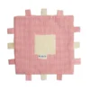 Keptin-jrDoudou Carré Rose - Doudou Coton Organic