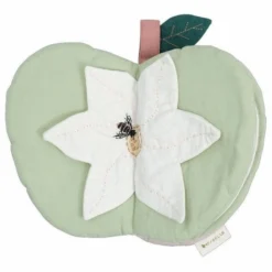 Livre Bébé En Tissu Pomme Verte Fabelab® Coton Bio GOTS- Jouet Bio Scandinave -Jouets En Peluche Soldes livre bebe en tissu pomme verte fabelab coton bio gots jouet bio scandinave 3