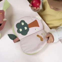 Livre Bébé En Tissu Pomme Verte Fabelab® Coton Bio GOTS- Jouet Bio Scandinave -Jouets En Peluche Soldes livre bebe en tissu pomme verte fabelab coton bio gots jouet bio scandinave 5