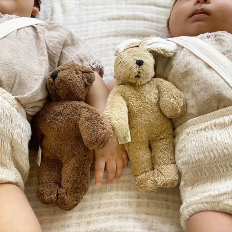 Ours Peluche Beige Coton Bio 22 Cm Senger® - Doudou Bio Naturel Senger 4 Ours Peluche Beige Coton Bio 22 Cm Senger® - Doudou Bio Naturel Senger – Image 4