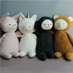 Peluche Big Buddy Bunny Rose Fabelab® 54cm Coton Bio GOTS -Ours Peluche Bio Tissu -Jouets En Peluche Soldes peluche big buddy bunny rose fabelab 54cm coton bio gots ours peluche bio tissu 3