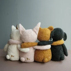 Peluche Big Buddy Bunny Rose Fabelab® 54cm Coton Bio GOTS -Ours Peluche Bio Tissu -Jouets En Peluche Soldes peluche big buddy bunny rose fabelab 54cm coton bio gots ours peluche bio tissu 4