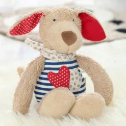 Peluche Bio Sigikid® Chien Marin Green 24 Cm En Coton 100% Bio 'Organic' - Doudou Bio -Jouets En Peluche Soldes peluche bio sigikid chien marin green coton bio organic doudou 6