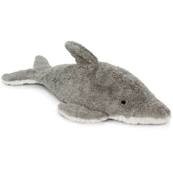 Peluche Bouillotte Dauphin Coton Bio 38 Cm Senger® - Bouillotte Sèche Bio