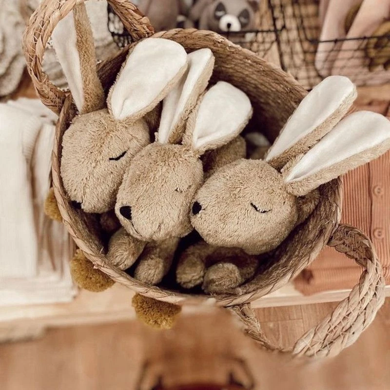 Peluche Bouillotte Lapin Endormi Beige Coton Bio 30 Cm Senger® - Peluches Naturel Senger 4 Peluche Bouillotte Lapin Endormi Beige Coton Bio 30 Cm Senger® - Peluches Naturel Senger – Image 4