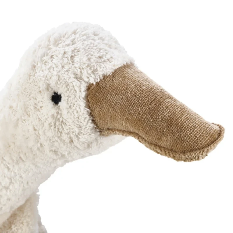 Peluche Bouillotte Sèche Oie Blanche Coton Bio 47 Cm Senger® - Peluche Bio Naturel Senger 2 Peluche Bouillotte Sèche Oie Blanche Coton Bio 47 Cm Senger® - Peluche Bio Naturel Senger – Image 2