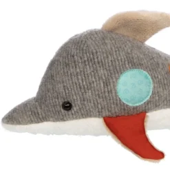 Peluche Dauphin Patchwork Sweety 33 Cm Sigikid® - Doudou Synthétique -Jouets En Peluche Soldes peluche dauphin patchwork sweety 33 cm sigikid doudou synthetique 3