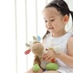 Peluche Doudou Vachette Patchwork Sweety 30 Cm Sigikid® - Peluches Synthétique -Jouets En Peluche Soldes peluche doudou vachette sweety sigikid peluches ecologiques 5