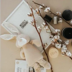 Peluche Lapin Bio 'Bunny'Wooly Organic® Coton Bio Beige 18 Cm - Peluche Bio GOTS -Jouets En Peluche Soldes peluche lapin bio bunny wooly organic coton bio beige 18 cm peluche bio gots 3