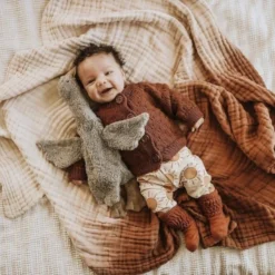 Peluche Bouillotte Sèche Oie Grise Coton Bio 47 Cm Senger® - Bouillotte Bio Naturel -Jouets En Peluche Soldes peluche oie grise coton bio 47 cm senger doudou bio naturel senger 4