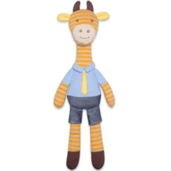 Peluche Organic Farm Buddies™ Girafe George 35cm Coton Bio - Jouets Bio Apple Park™