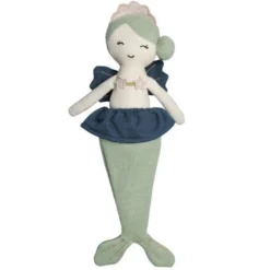 Poupée De Tissu Sirène Fabelab® 28 Cm Coton Bio GOTS- Jouet Bio Scandinave
