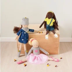 Poupée En Tissu Coton Bio Emily Hoppa® - Poupée De Chiffon -Jouets En Peluche Soldes poupee en tissu coton bio emily hoppa poupee de chiffon 2