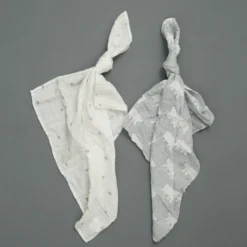 Set De Deux Langes 70cm Coton Bio Ours Polaire Fresk® -Lange Coton Bio -Jouets En Peluche Soldes set de deux langes 70cm coton bio ours polaire fresk lange coton bio 4