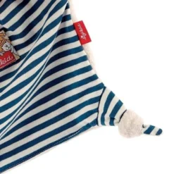 Sigikid Classic Doudou Plat Chien Marin - Doudou Coton Naturel -Jouets En Peluche Soldes sigikid classic doudou plat chien marin doudou coton naturel 2