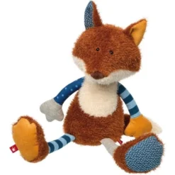 Sigikid® Peluche Doudou RenardBleu Sweety 39 Cm - Peluches écologiques